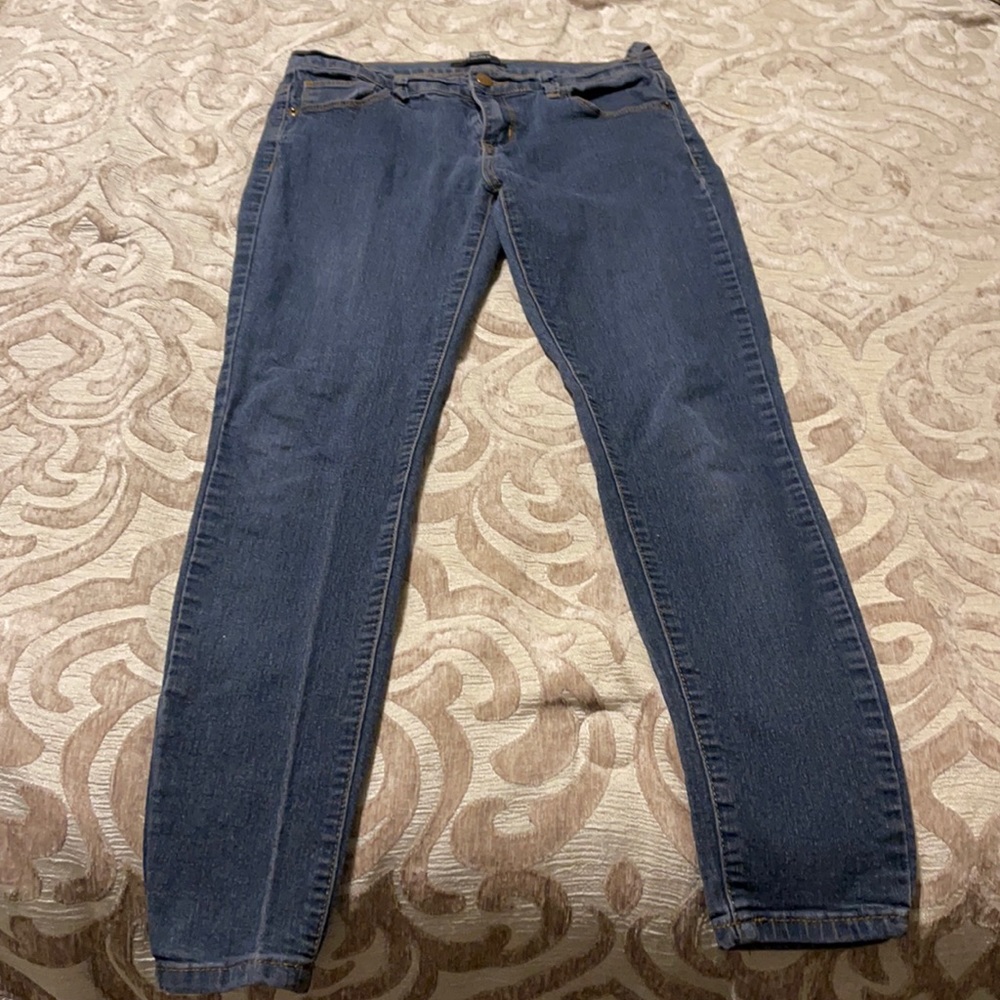 Forever 21 blue skinny jeans!